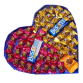 Coração com chocolate G